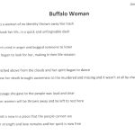 Buffalo Woman Poem